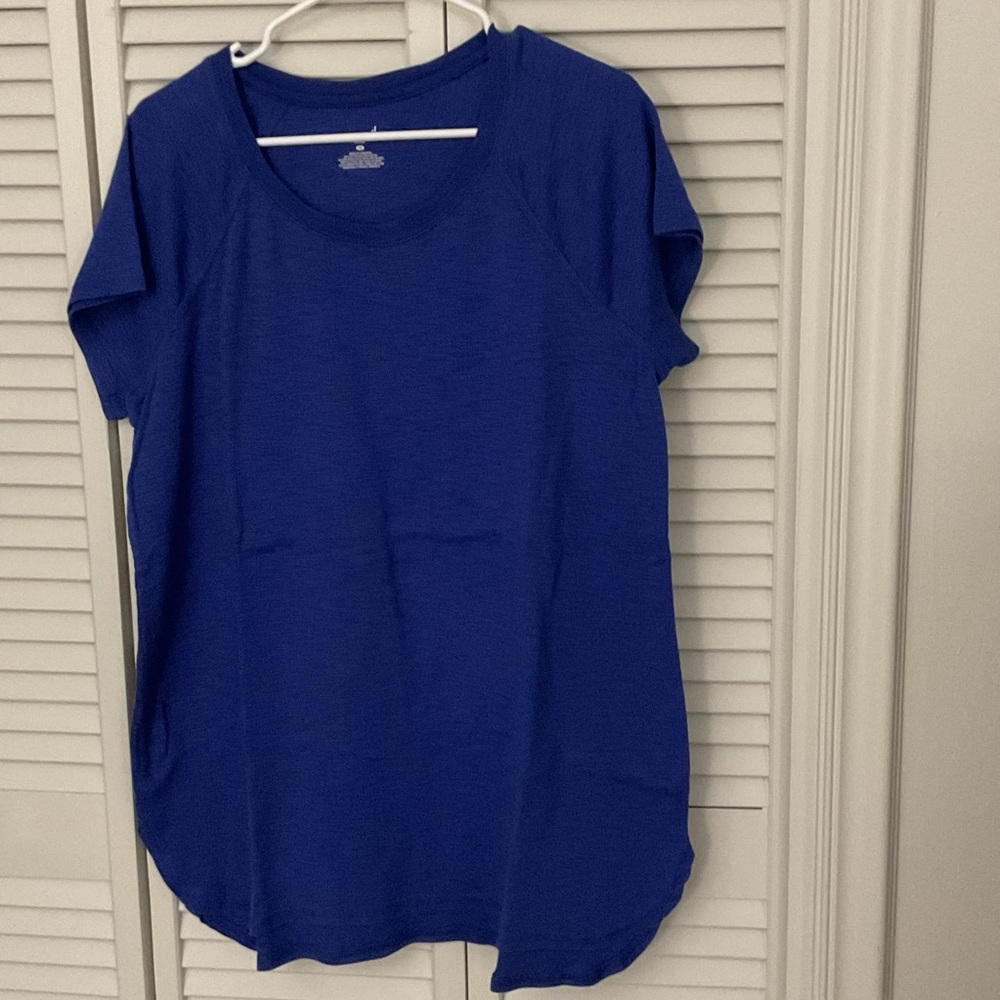 Exertek Women's Royal Blue Short Sleeve Tee